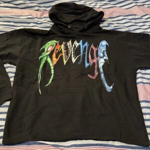 Revenge Trippie Redd Arch Logo Hoodie Sweatshirt Size Large